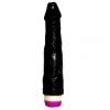 SUPER NATURAL BLACK SILICONE REALISTIC VIBRATOR