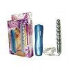 SILVER BEADED ANAL VIBRATOR