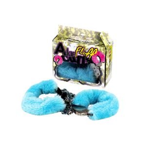 ANKLE FLUFF CUFFS WITH KEYS BDSM-012