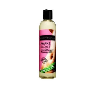 AWAKE AROMATHERAPY MASSAGE OIL-BLACK PEPPER 120ML CGS-015