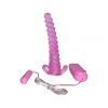 CRYSTAL JELLIES PINK ANAL STARTER DILDO