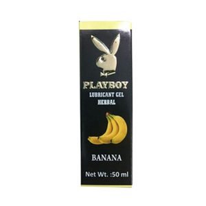 PLAYBOY LUBRICANT WATER BASED GEL-BANANA FLAVOURED CGS-031