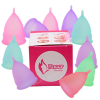 FEMININE HYGIENE SILICONE MENSTRUAL MOON PERIOD CUP